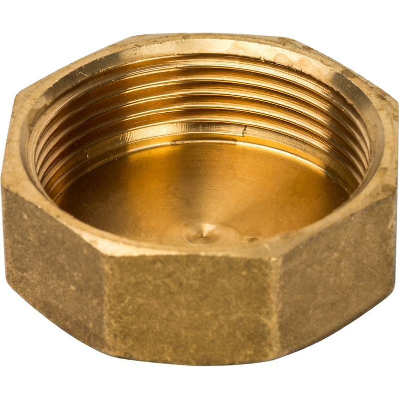 Заглушка латунь ВР Ду 25 (1")